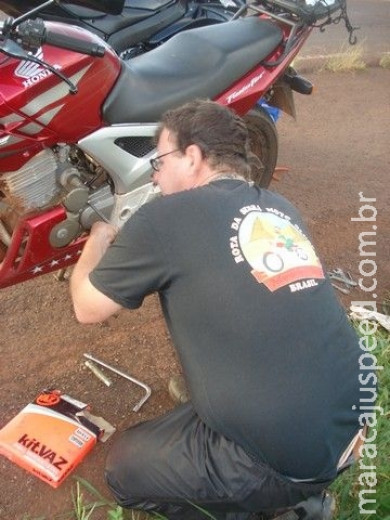 Rota da Serra Moto Clube esteve na Ilha Solteira.