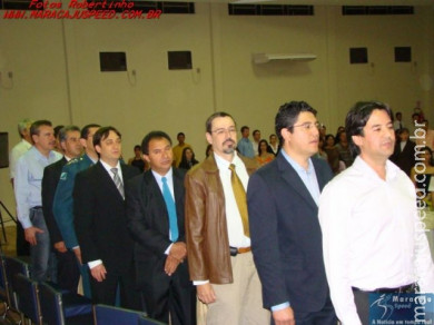 Nova diretoria da ASSEMA tomou posse na noite de ontem no Salão da Tatersal