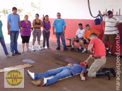 Alunos concluem o 1º Curso Básico de Primeiros Socorros.