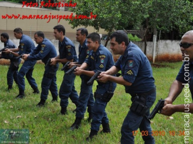 Policiais Militares e Civis de Maracaju recebem curso tático operacional de reação pessoal e tiro