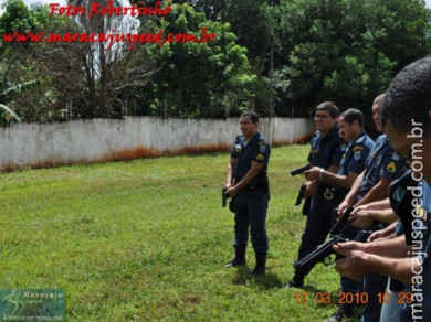 Policiais Militares e Civis de Maracaju recebem curso tático operacional de reação pessoal e tiro