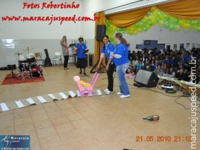 Gincana da Escola Padre Constantino de Monte, animação, competição e muita criatividade