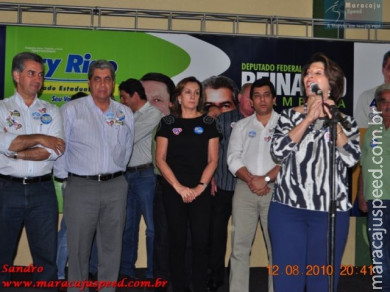 Lançamento da candidatura para Deputado Federal do Reinaldo Azambuja e para Deputado Estadual do Ary