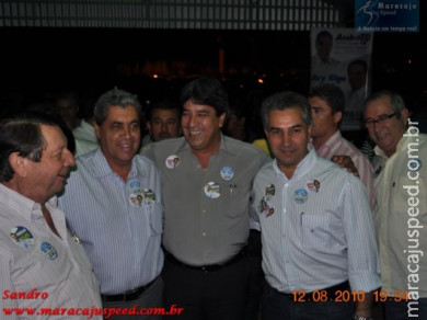 Lançamento da candidatura para Deputado Federal do Reinaldo Azambuja e para Deputado Estadual do Ary