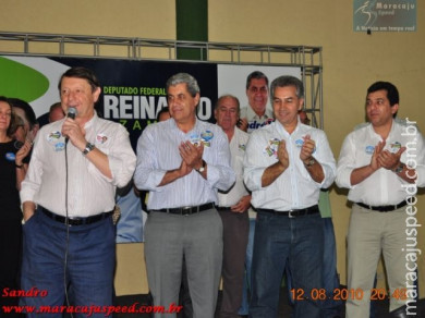 Lançamento da candidatura para Deputado Federal do Reinaldo Azambuja e para Deputado Estadual do Ary