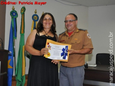 Formatura da 2ª Turma do Curso de Primeiro Socorros de Maracaju