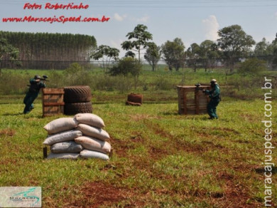 Inauguração da mais nova área de lazer em Maracaju o Shooter Paintball