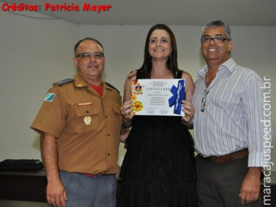 Formatura da 2ª Turma do Curso de Primeiro Socorros de Maracaju