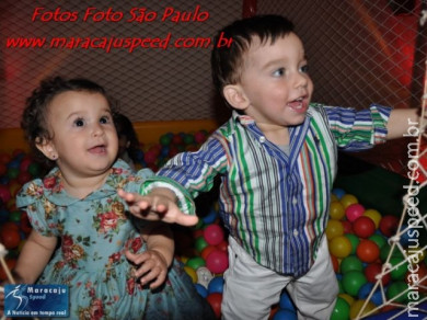 Aniversário de 01 ano de Jordana, festa realizada no Tatersal
