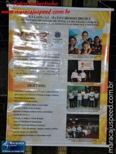 10ª Formatura PROERD em Maracaju 29/07/2011
