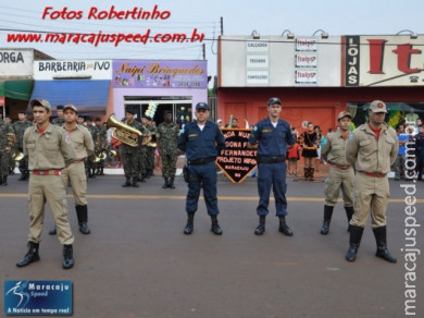 Desfile cívico foi realizado em Maracaju em comemoração a Independência do Brasil