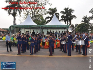 Desfile cívico foi realizado em Maracaju em comemoração a Independência do Brasil