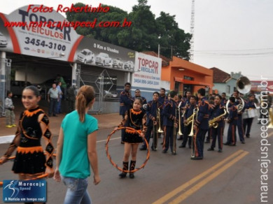 Desfile cívico foi realizado em Maracaju em comemoração a Independência do Brasil