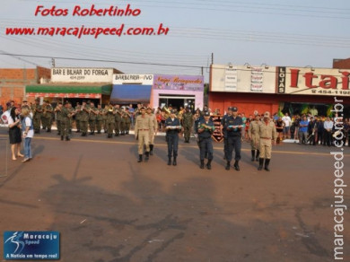 Desfile cívico foi realizado em Maracaju em comemoração a Independência do Brasil