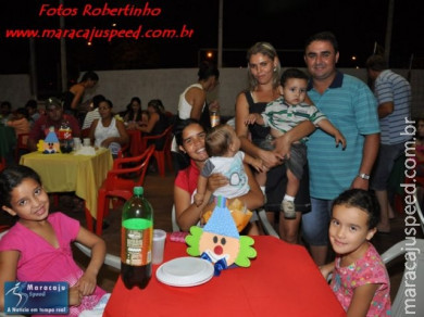 Aniversário do pequeno João Pedro realizado no último domingo 20/11