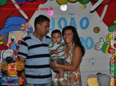 Aniversário do pequeno João Pedro realizado no último domingo 20/11