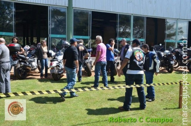 Moto Clube Bodes do Asfalto na costelada em Maracaju 