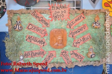 Maracaju: Escola Resgata a arte e cultura Indígena através de reciclagem
