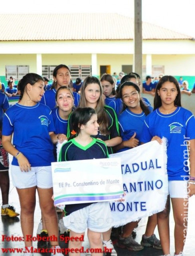 Jogos escolares JOERE e JOMIRE, Escola Padre Constantino de Monte 11/05/2012.