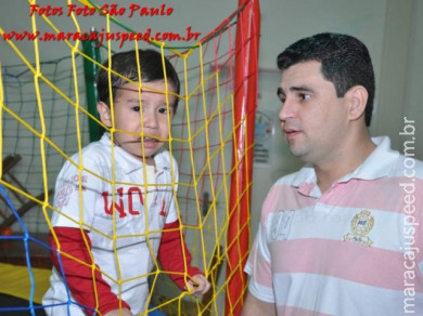 Aniversário de 4º aninho de Marcela, realizado no Salão da Igreja Batista