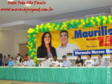PMDB de Maracaju homologa candidatura de Dr. Maurílio e Eliane Simões com Chapa Pura