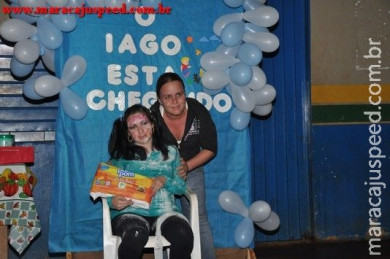 Chá de bebê do Iago, mãe Viviane Moraes