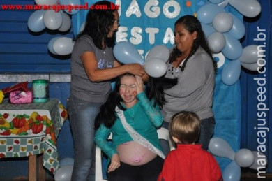 Chá de bebê do Iago, mãe Viviane Moraes