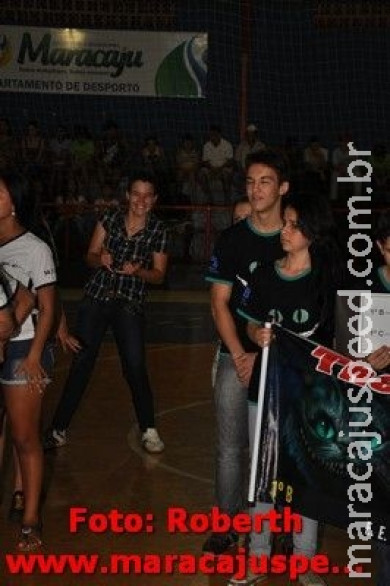 Abertura dos jogos escolares da E. E. Manoel Ferreira de Lima