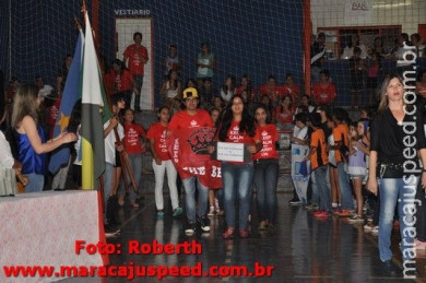 Abertura dos jogos escolares da E. E. Manoel Ferreira de Lima