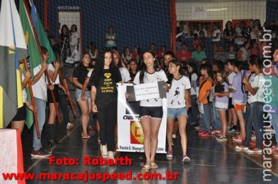Abertura dos jogos escolares da E. E. Manoel Ferreira de Lima