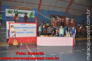 Abertura dos jogos escolares da E. E. Manoel Ferreira de Lima
