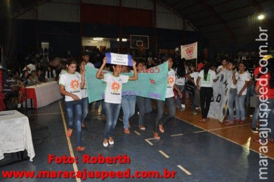 Abertura dos jogos escolares da E. E. Manoel Ferreira de Lima