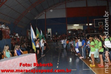 Abertura dos jogos escolares da E. E. Manoel Ferreira de Lima