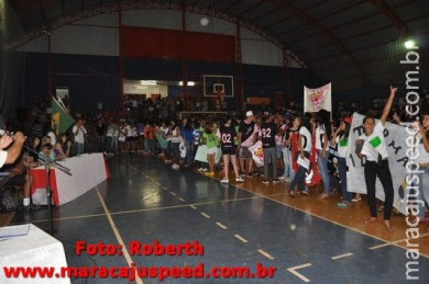 Abertura dos jogos escolares da E. E. Manoel Ferreira de Lima