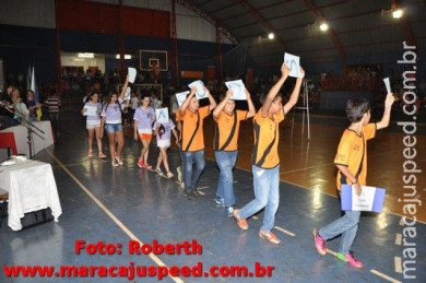 Abertura dos jogos escolares da E. E. Manoel Ferreira de Lima