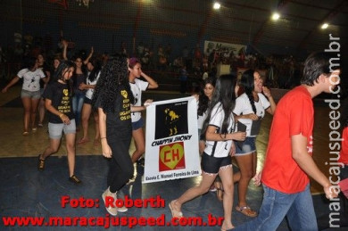 Abertura dos jogos escolares da E. E. Manoel Ferreira de Lima
