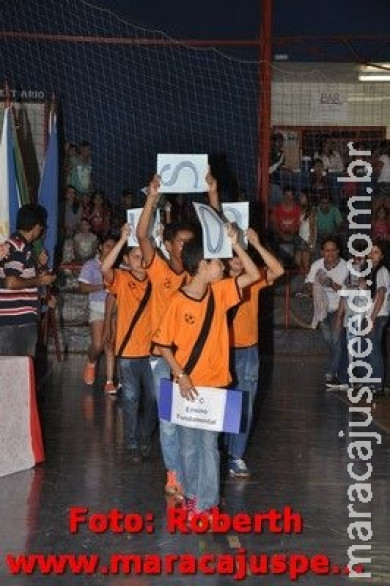 Abertura dos jogos escolares da E. E. Manoel Ferreira de Lima