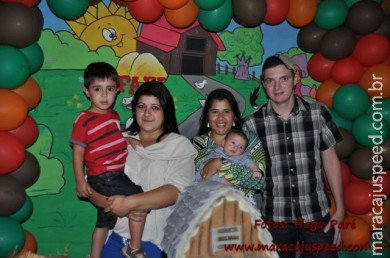 Aniversário de 3 anos de Rafael Dias Paré 