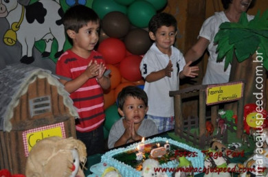 Aniversário de 3 anos de Rafael Dias Paré 