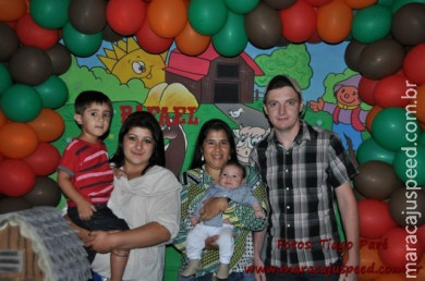 Aniversário de 3 anos de Rafael Dias Paré 