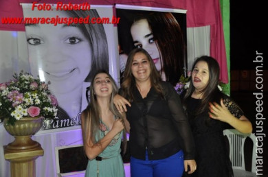 Festa supresa de aniversário de Pâmela (16) e Joviane dos Santos Saldanha (17)