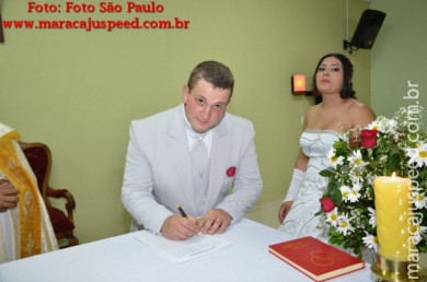 Casamento de Jefferson de Oliveira e Yana Oliveira Santos - Fucotri 11/04/15