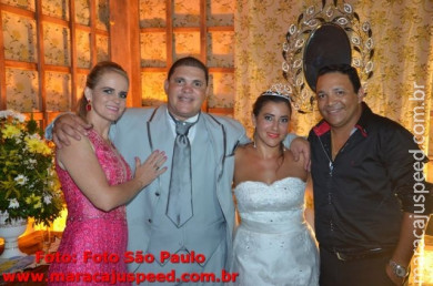 Casamento de Roberto Aparecido Borges e Celeide de Jesus Oliveira Borges - AABB 23/04/2016