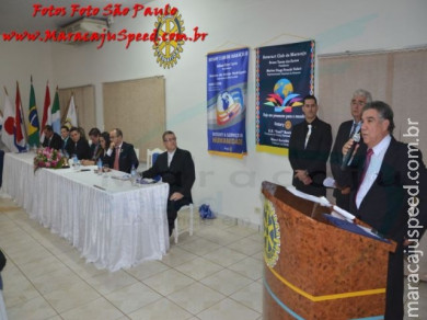 Solenidade de posse do novo presidente do Rotary Club e da Casa da Amizade de Maracaju - 2016