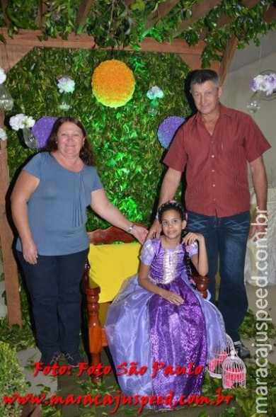 Aniversário de Larissa Vian 08 anos - Cruzeiro do Sul