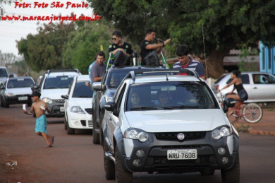 Carreata pró-Bolsonaro e candidatos 23/09/2018