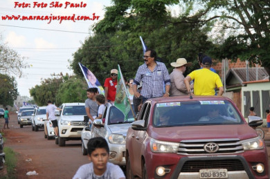 Carreata pró-Bolsonaro e candidatos 23/09/2018