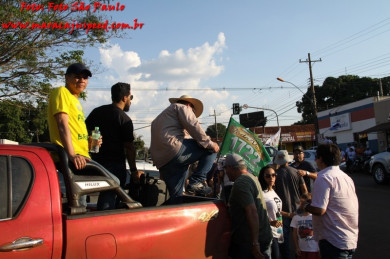Carreata pró-Bolsonaro e candidatos 23/09/2018