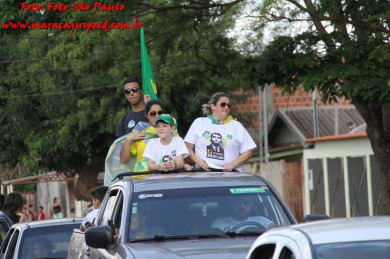 Carreata pró-Bolsonaro e candidatos 23/09/2018