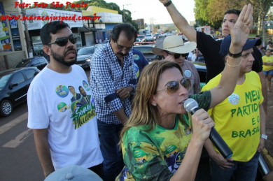 Carreata pró-Bolsonaro e candidatos 23/09/2018